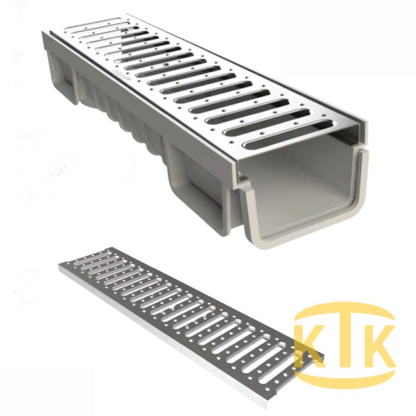 Stainless/Galvanized Channel Grating 100x500x20 mm (PGI.1020-A)