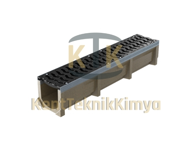 Polimer Drenaj Kanalı 250x1000x300 mm - Kent Teknik Kimya