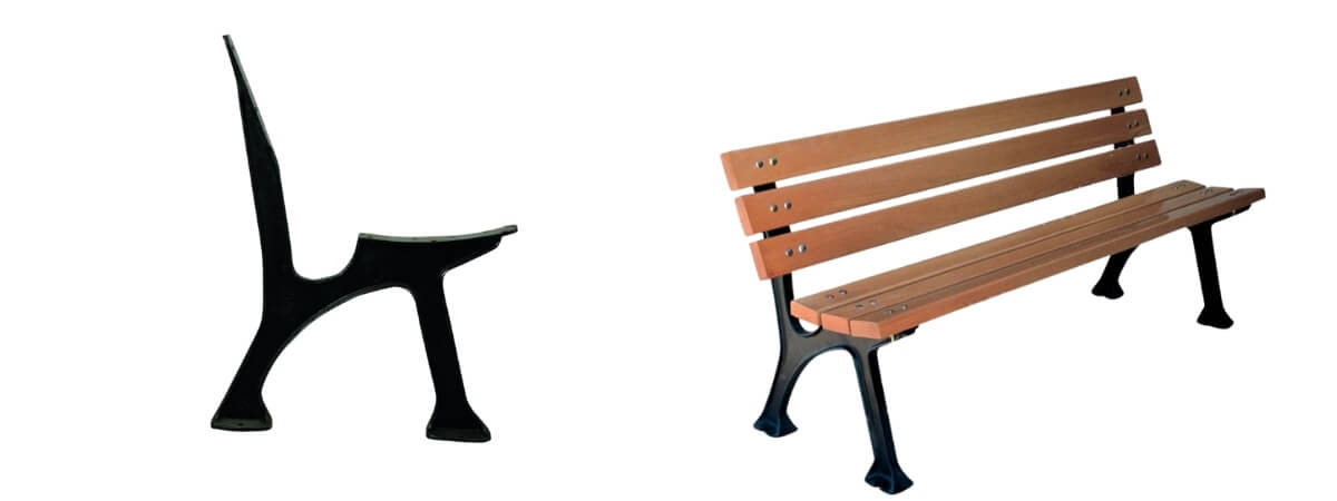 Kompozit Bank Ayağı 680x500 mm - Kent Teknik Kimya