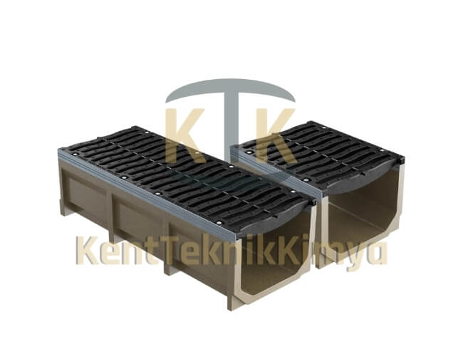 Polimer Drenaj Kanalı 300x1000x150 mm - Kent Teknik Kimya