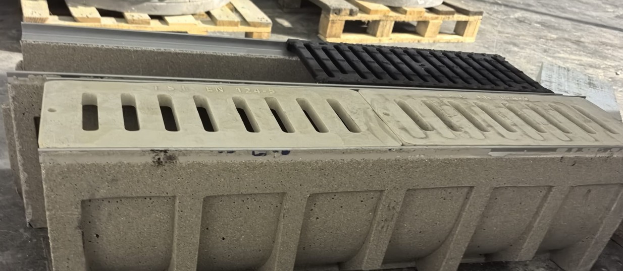 Polimer Kanalı 125x1000x200 mm | KTK-1220-PK - Kent Teknik Kimya