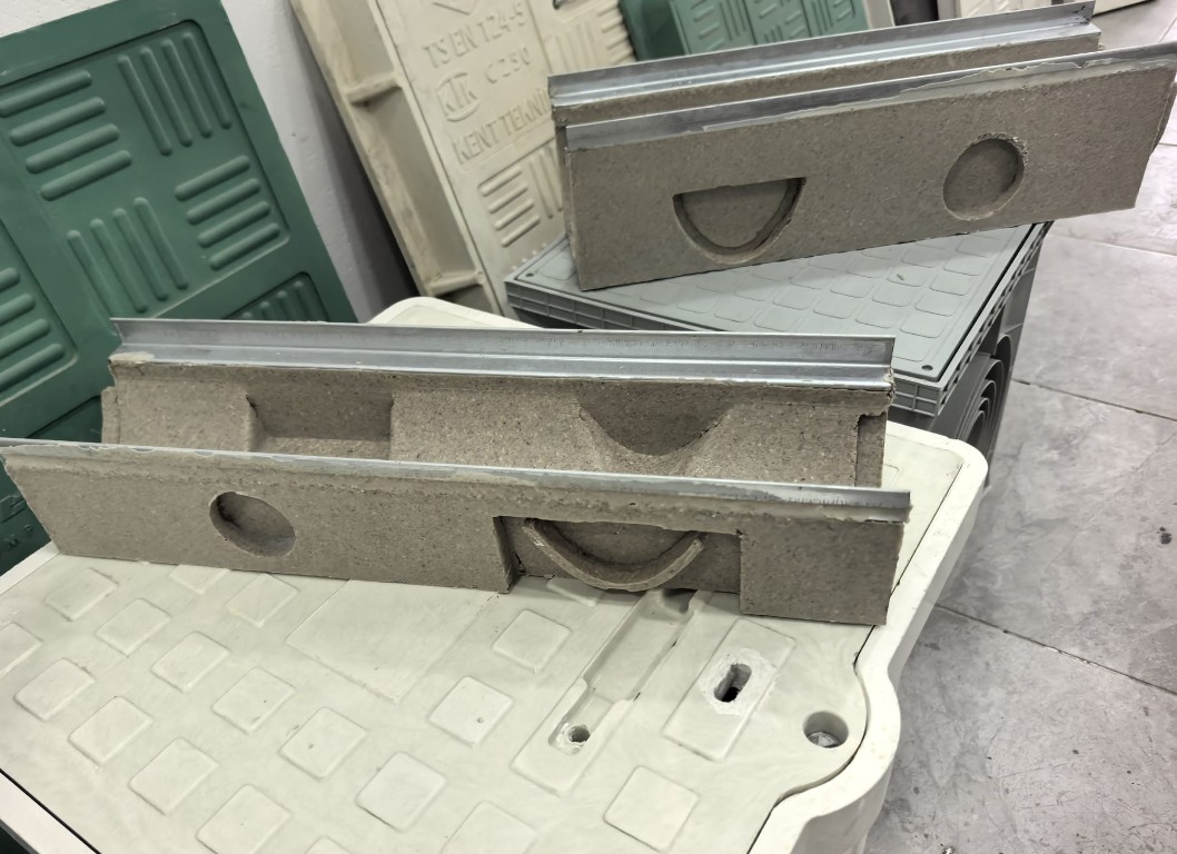 KTK-2525-PK-CDE | Polimer Kanal Ek Parça 250x500x250 mm - Kent Teknik Kimya
